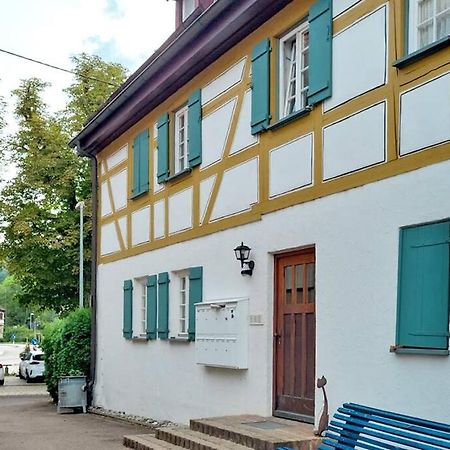 Fachwerk Maisonette In Nuertingen Exteriör bild