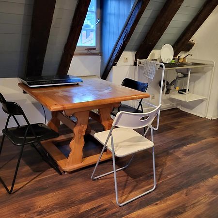 Fachwerk Maisonette In Nuertingen Exteriör bild