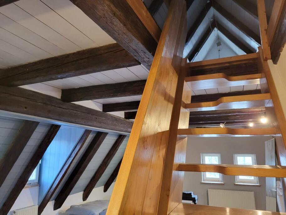 Fachwerk Maisonette In Nuertingen Exteriör bild