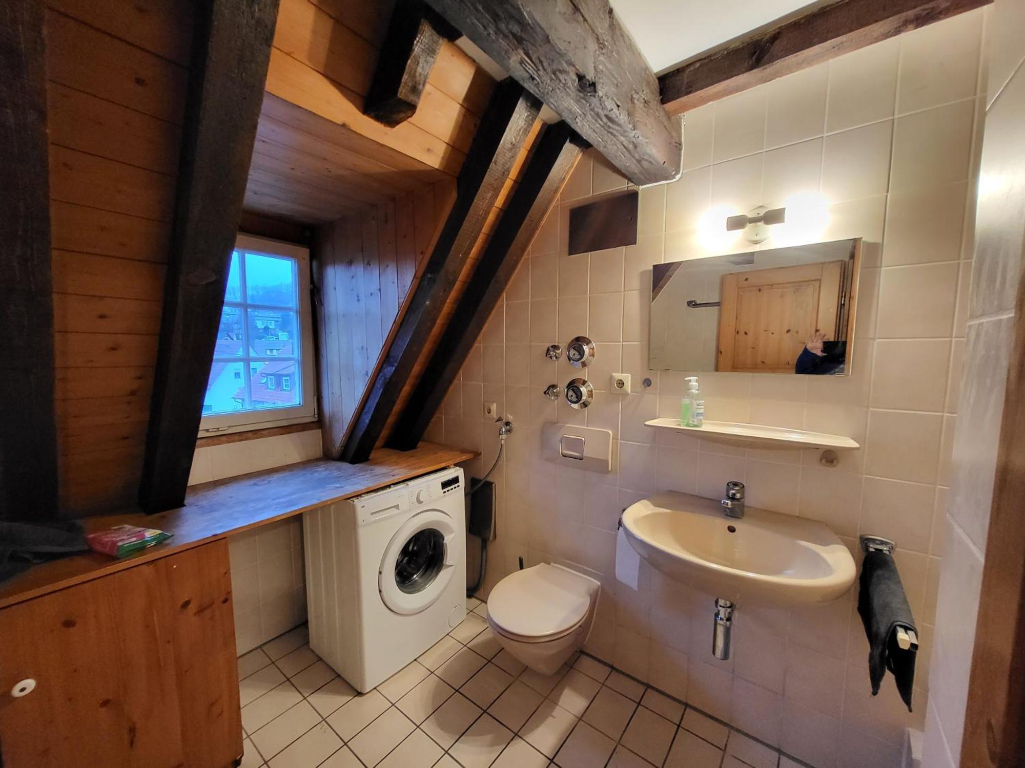 Fachwerk Maisonette In Nuertingen Exteriör bild