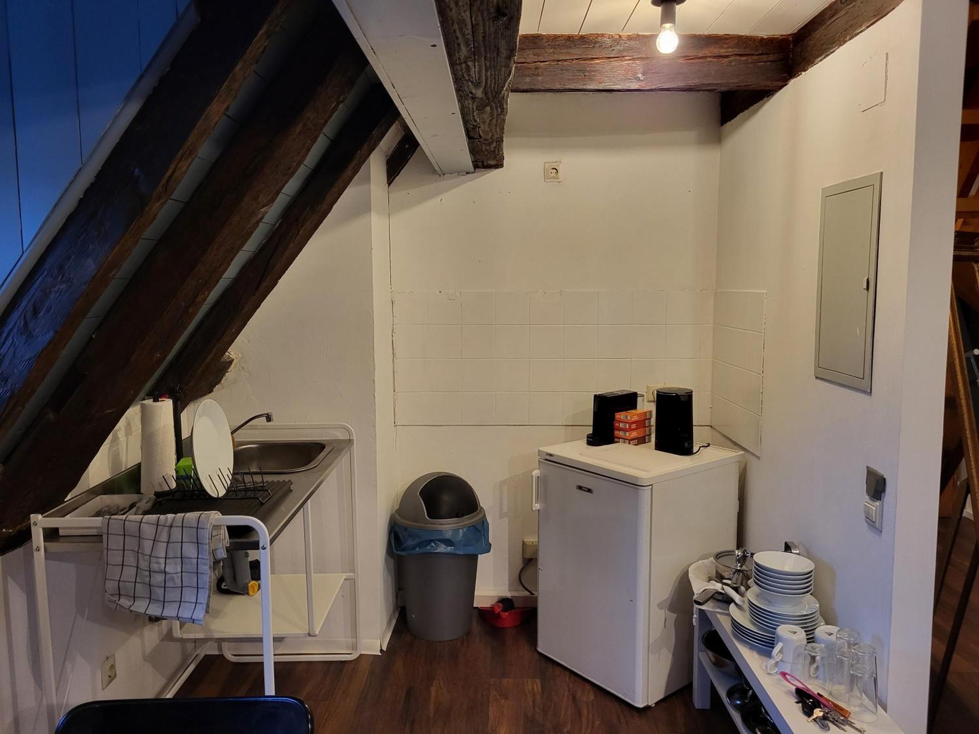 Fachwerk Maisonette In Nuertingen Exteriör bild